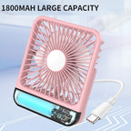 SL615 Thin Body Digital Display Desktop Cooling Fan — view 10