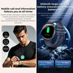 M301 Smart Watch, 1.32 inch AMOLED Screen, Heart Rate, Blood Oxygen, Blood Pressure, Women Health, Voice Assistant