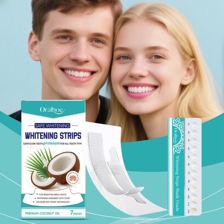 ORALHOE Fresh Oral Care Teeth Whitening Strips Set
