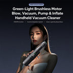 16000Pa Cordless Handheld Car Vacuum Cleaner — Grey