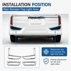 Bumper Fog Lamp Decorative Strip For Honda STEPWGN SPADA — view 3