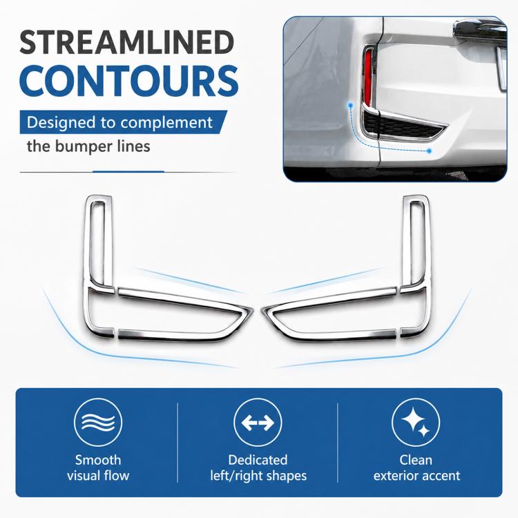 Bumper Fog Lamp Decorative Strip For Honda STEPWGN SPADA — view 6