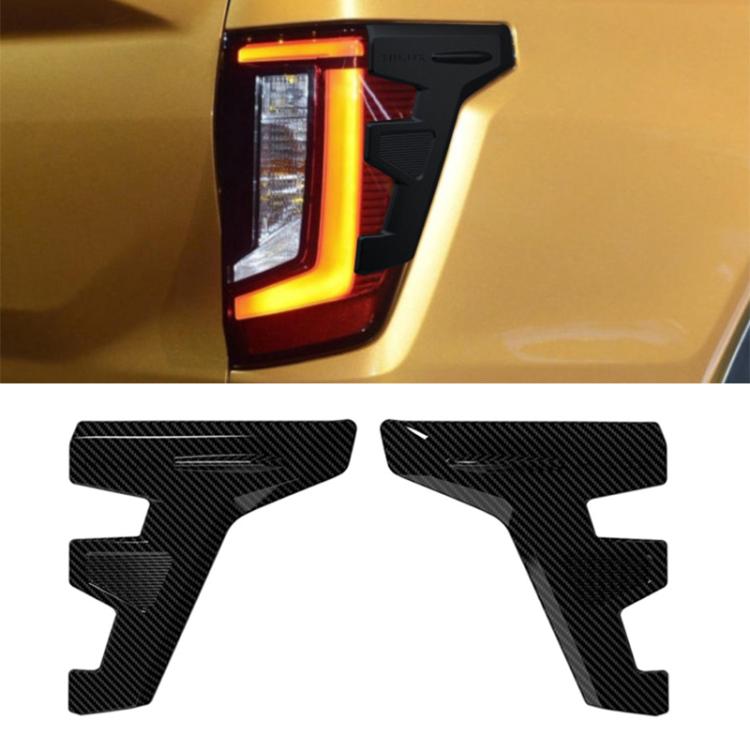 Taillight Trim Frame For Toyota Hilux — Carbon Fiber