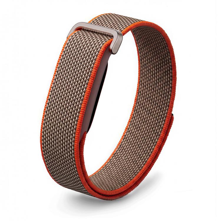 Nylon Braided Hook and Loop Fastener Watch Band