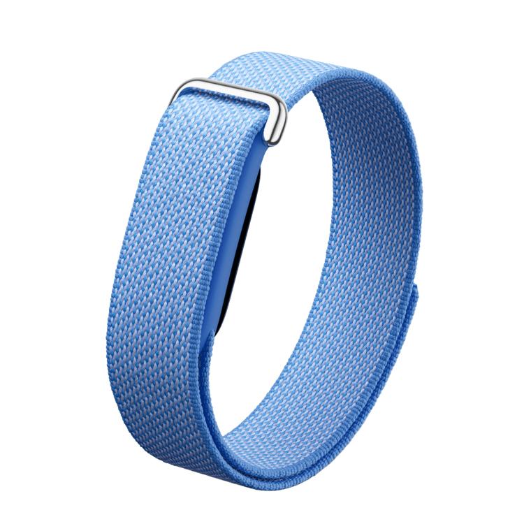 Nylon Braided Hook and Loop Fastener Watch Band