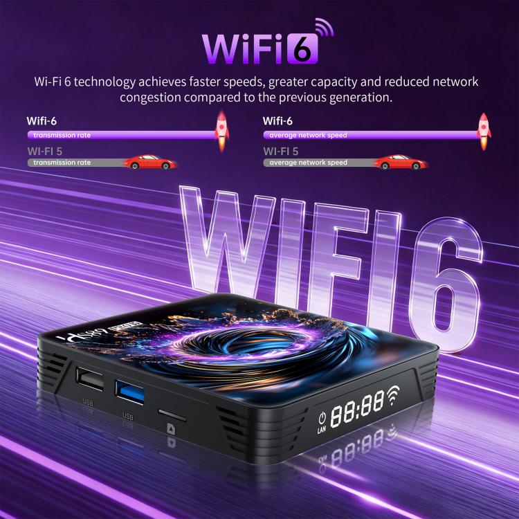 HS89 Pro 15 Android 14 Smart TV Set Top Box, RK3539 Quad-Core Cortex-A55