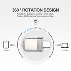 USB 3.0 Type-C High Speed Mini Computer & Phone Dual-purpose Rotary U Disk — view 11