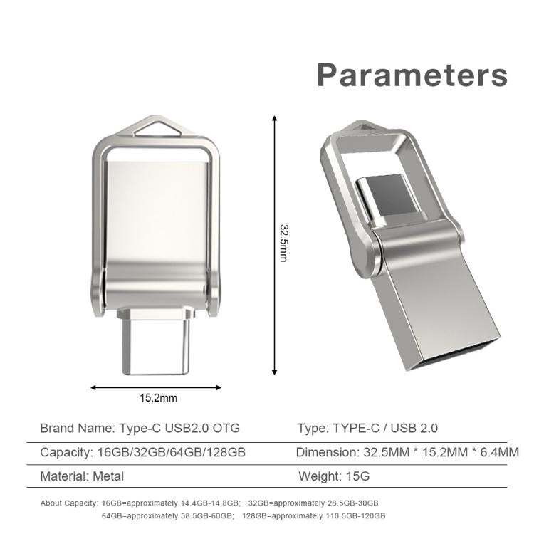 USB 3.0 Type-C High Speed Mini Computer & Phone Dual-purpose Rotary U Disk — view 15