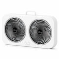 F8 Dual-Head Desktop Air Circulation Cooling Fan