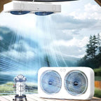 F8 Dual-Head Desktop Air Circulation Cooling Fan — view 21