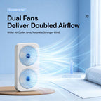 F8 Dual-Head Desktop Air Circulation Cooling Fan — view 8