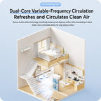 F8 Dual-Head Desktop Air Circulation Cooling Fan — view 10