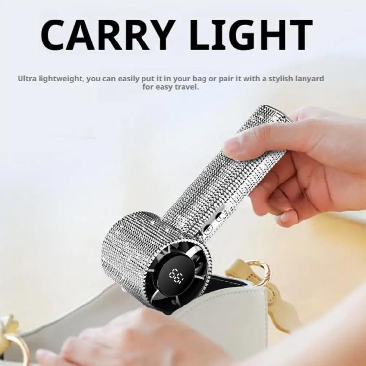 S5 Bling Rhinestone High-speed Handheld Fan — view 15