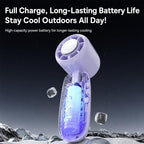 K22 Digital Display High-Speed Cooling Handheld Fan — view 10