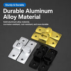 360-Degree Rotating Aluminum Alloy Door and Window Security Latch Lock — view 6