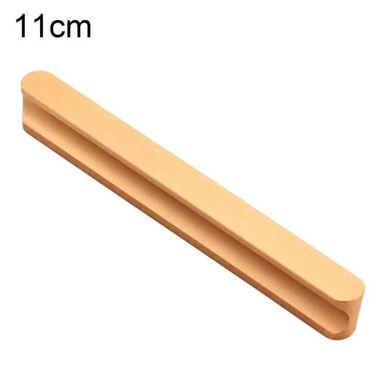 Aluminum Alloy Wardrobe Door Handles Furniture Hardware Accessories — 80cm