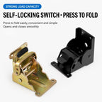 Multifunctional Foldable Hinge with Self-Locking Switch — view 12