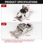 Multifunctional Foldable Hinge with Self-Locking Switch — view 15