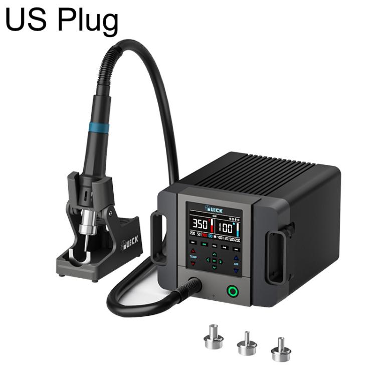 QUICK 861 Pro Max 1300W Intelligent Hot Air Rework Station — EU Plug