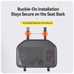 Car Seat Back Storage Bag Hanging Bag — view 10