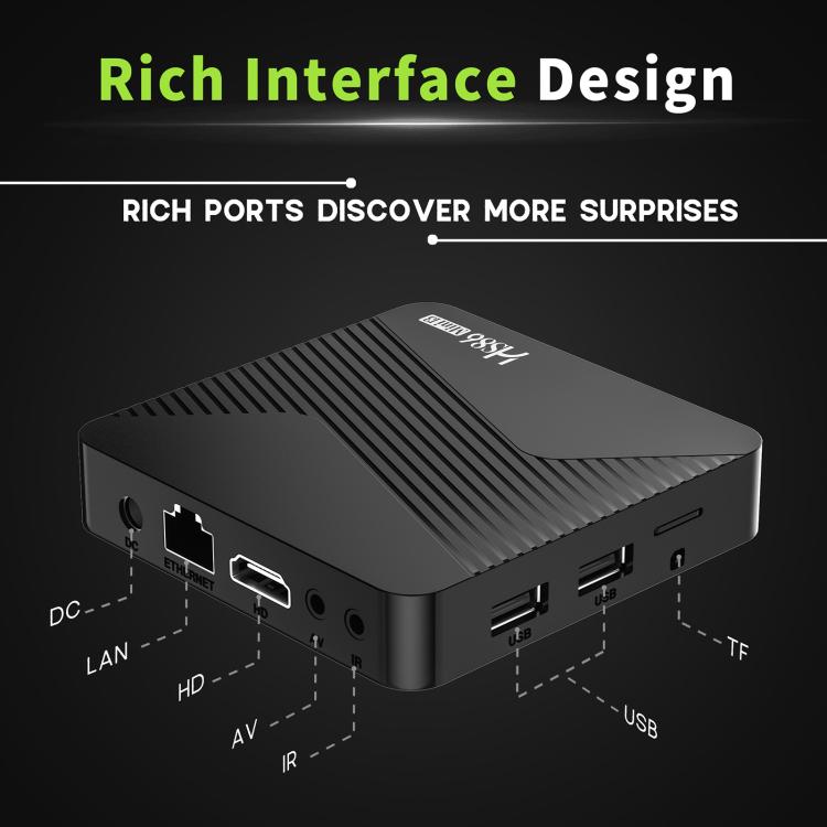 HS86 MINI 13 Android 14 Wifi 6 BT 5.4 4K TV Box