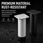 Simple Height-Adjustable Furniture Support Legs for Sofas and Coffee Tables — view 24
