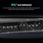 Car Waterproof HD Infrared Night Vision Backup Camera US Standard License Plate Frame