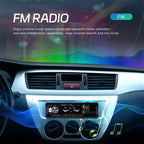 Universal Single-DIN Car MP3 Player with Phone Holder