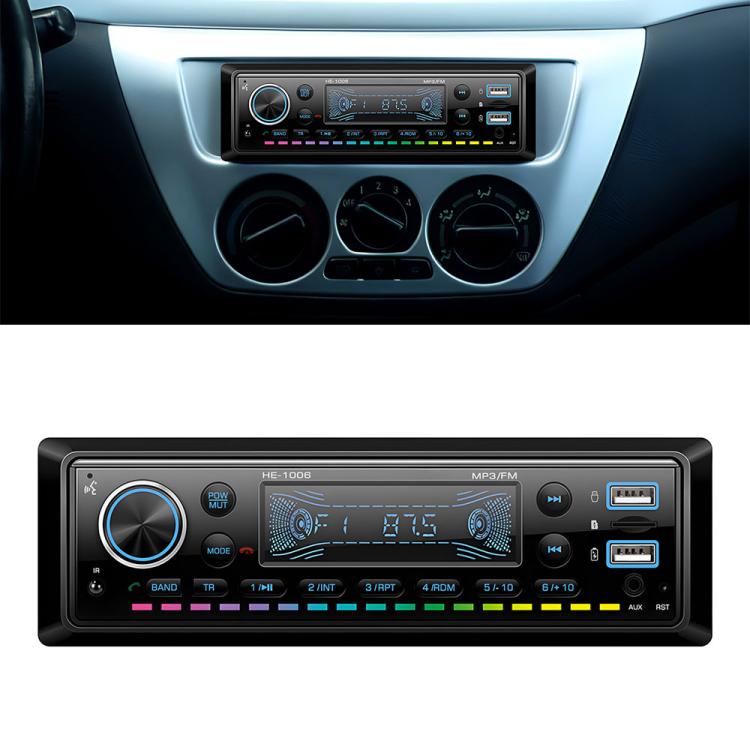 Universal Single-DIN Car Bluetooth MP3 Player FM Radio