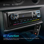 Universal Single-DIN Car Bluetooth MP3 Player FM Radio — view 12