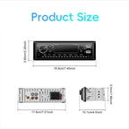 Universal Single-DIN Car Bluetooth MP3 Player FM Radio — view 5