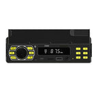 Universal Single-DIN Car Bluetooth MP3 Player FM Radio with Phone Holder — view 2