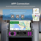 Universal Single-DIN Car Bluetooth MP3 Player FM Radio with Phone Holder — view 11
