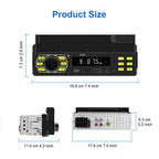 Universal Single-DIN Car Bluetooth MP3 Player FM Radio with Phone Holder — view 3