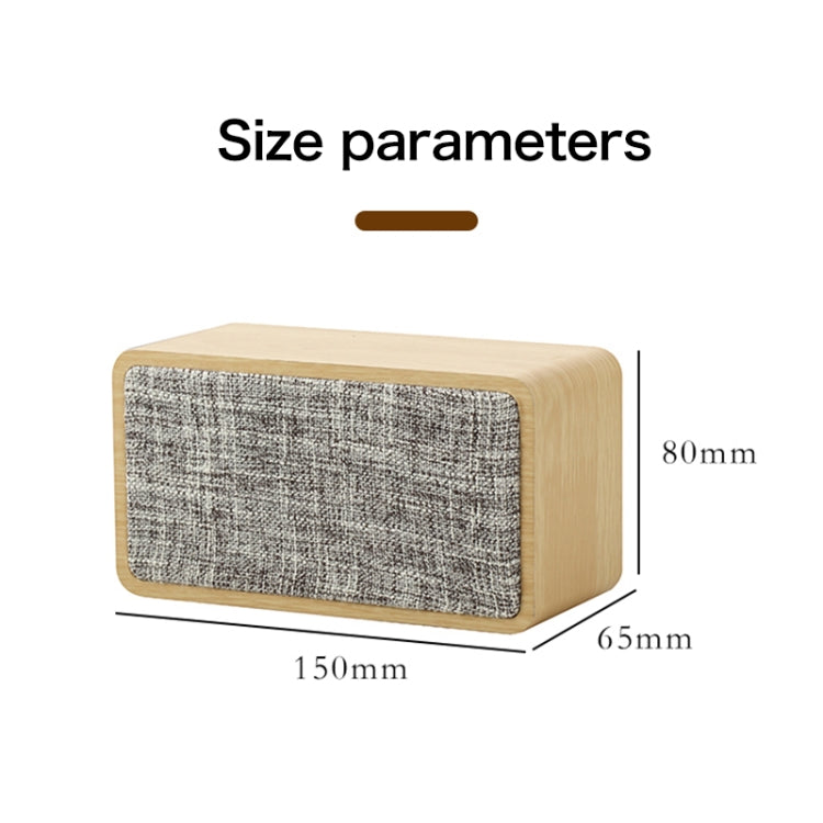 Q2 Double Speaker Wooden Bluetooth Speaker — view 6