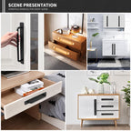 No-Drill Aluminum Alloy Furniture Pull Handles Door Handles — view 17