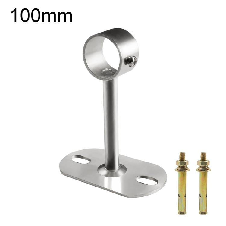 Fits 25mm Round Tubes Stainless Steel Flange-Mount Bracket for Clothes Drying Rod