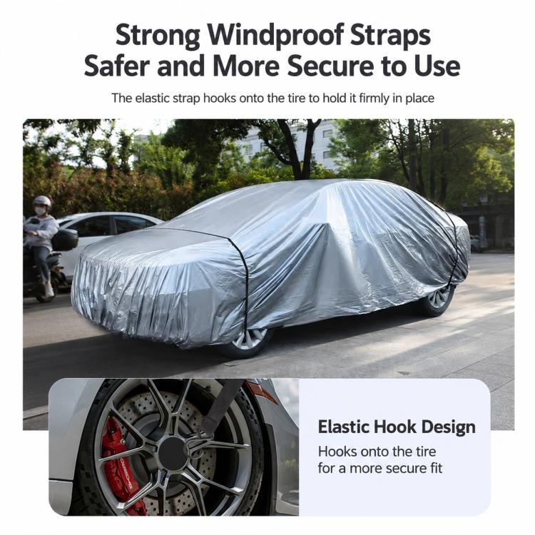 PE Anti-Dust Waterproof Sunproof Car Cover