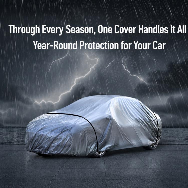PE Anti-Dust Waterproof Sunproof Car Cover