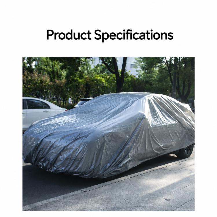 PE Anti-Dust Waterproof Sunproof Car Cover