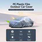 PE Anti-Dust Waterproof Sunproof Car Cover