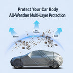 PE Anti-Dust Waterproof Sunproof Car Cover