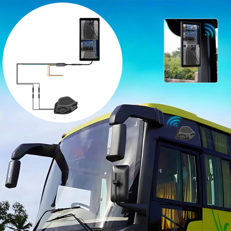10.36 inch Trucks Electronic Rear-View Mirror Digital HD Wired Touchscreen with BSD DVRs