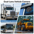 10.36 inch Trucks Electronic Rear-View Mirror Digital HD Wired Touchscreen with BSD DVRs