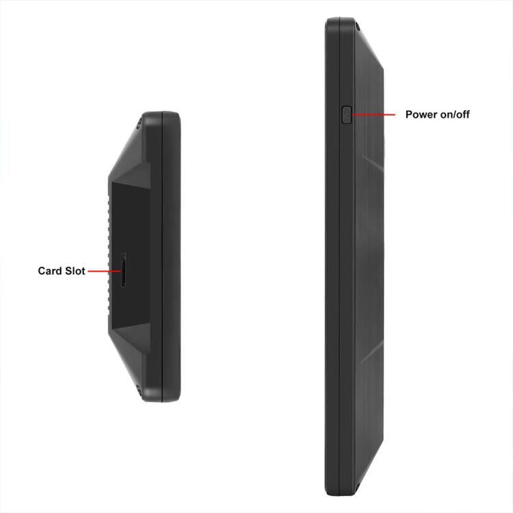 10.36 inch Trucks Electronic Rear-View Mirror Digital HD Wired Touchscreen with BSD DVRs
