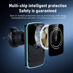 MDX-T6 Acrylic Car Magnetic Wireless Charger Holder