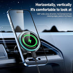MDX-T8 Acrylic Car Magnetic Wireless Charger Holder