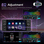 5 inch Single Din Android 15 Center Console CarPlay Car Video Navigation
