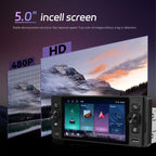 5 inch Single Din Android 15 Center Console CarPlay Car Video Navigation