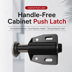 Handle-Free Push-To-Open Cabinet Door Latch — view 12
